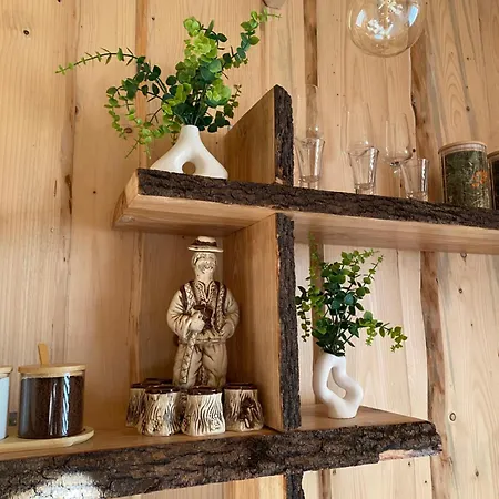 будиночок між річками гирло Chalet